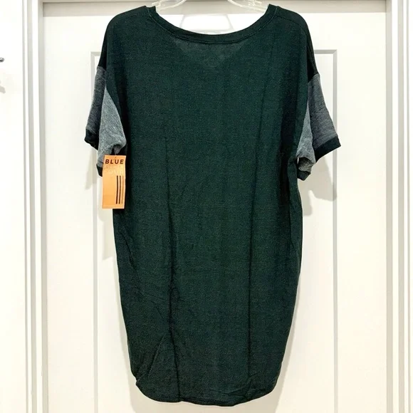 NWT [Blue 84] Oregon Ducks NCAA Short-Sleeved High Low T-Shirt Green Women’s L - Picture 4 of 8